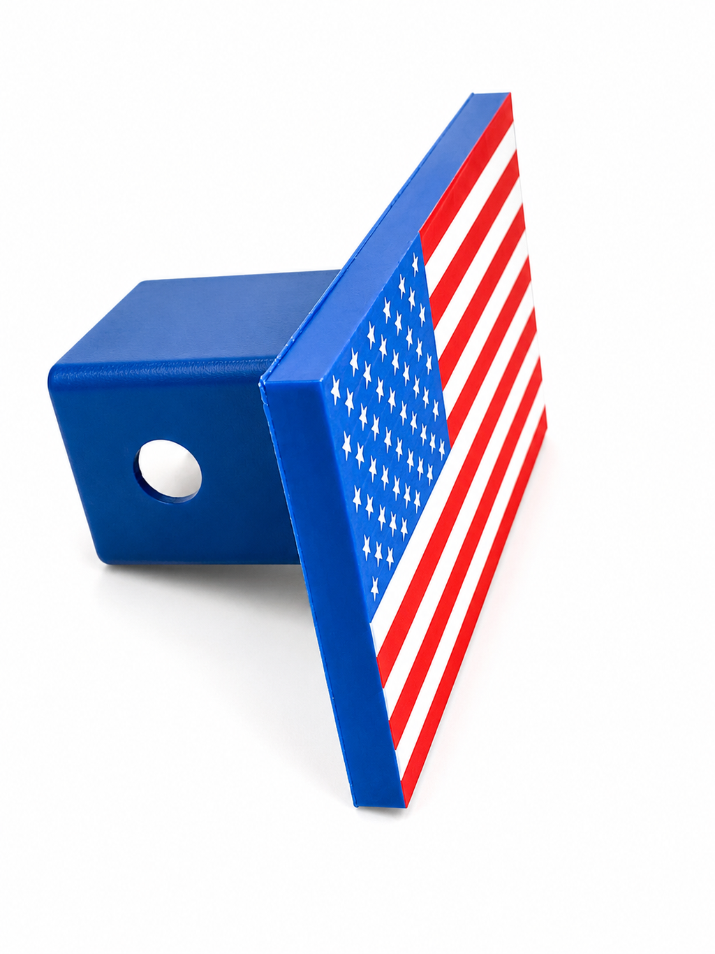 American Flag 2” Trailer Hitch Cover | ASA 3D Printed | Fits Standard 2” Receivers