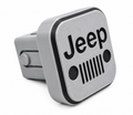 Jeep Grille Hitch Cover | Fits Standard 2” Receiver | 3D Printed in ASA