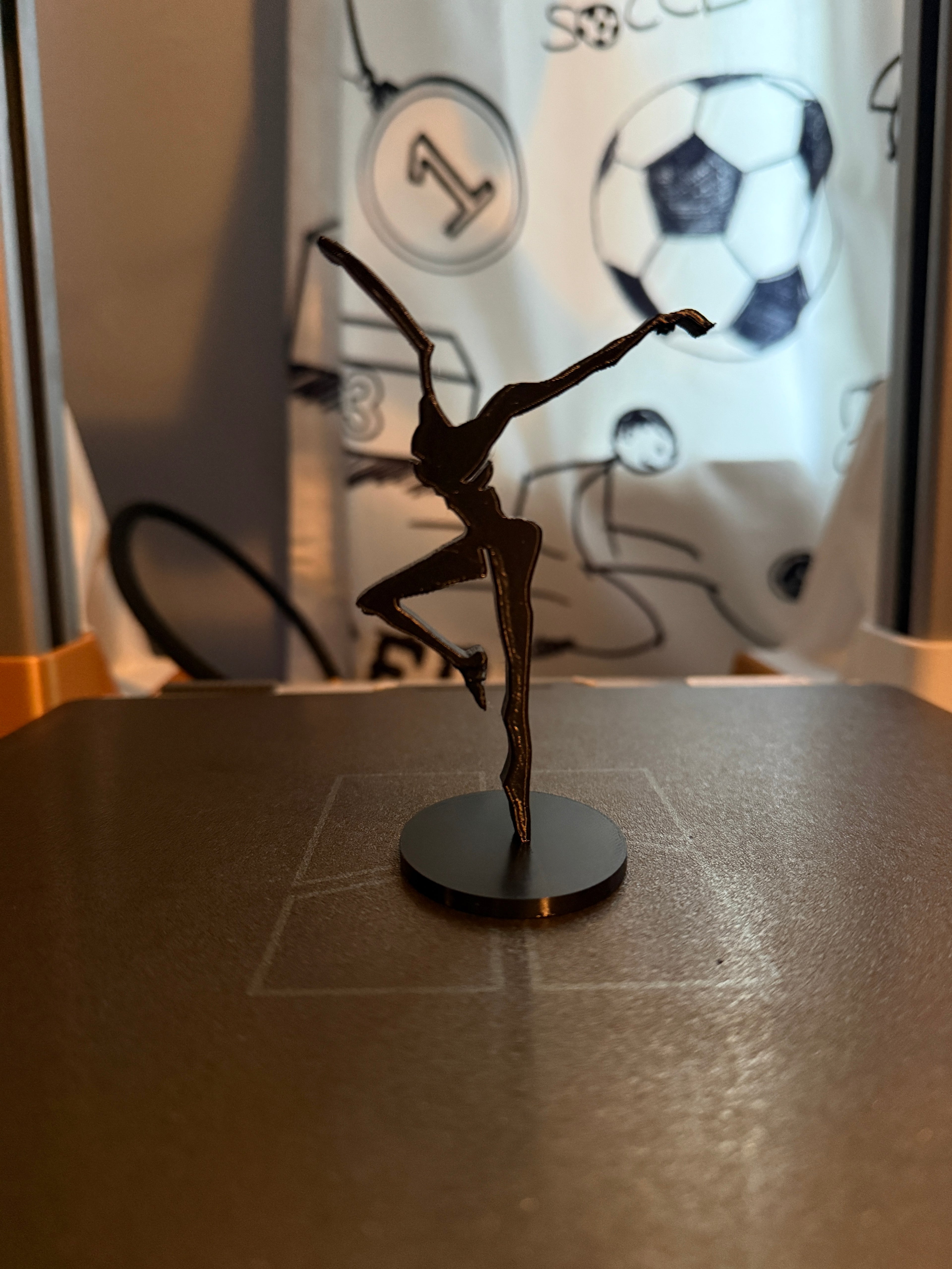 Firedancer Figure with Display Stand