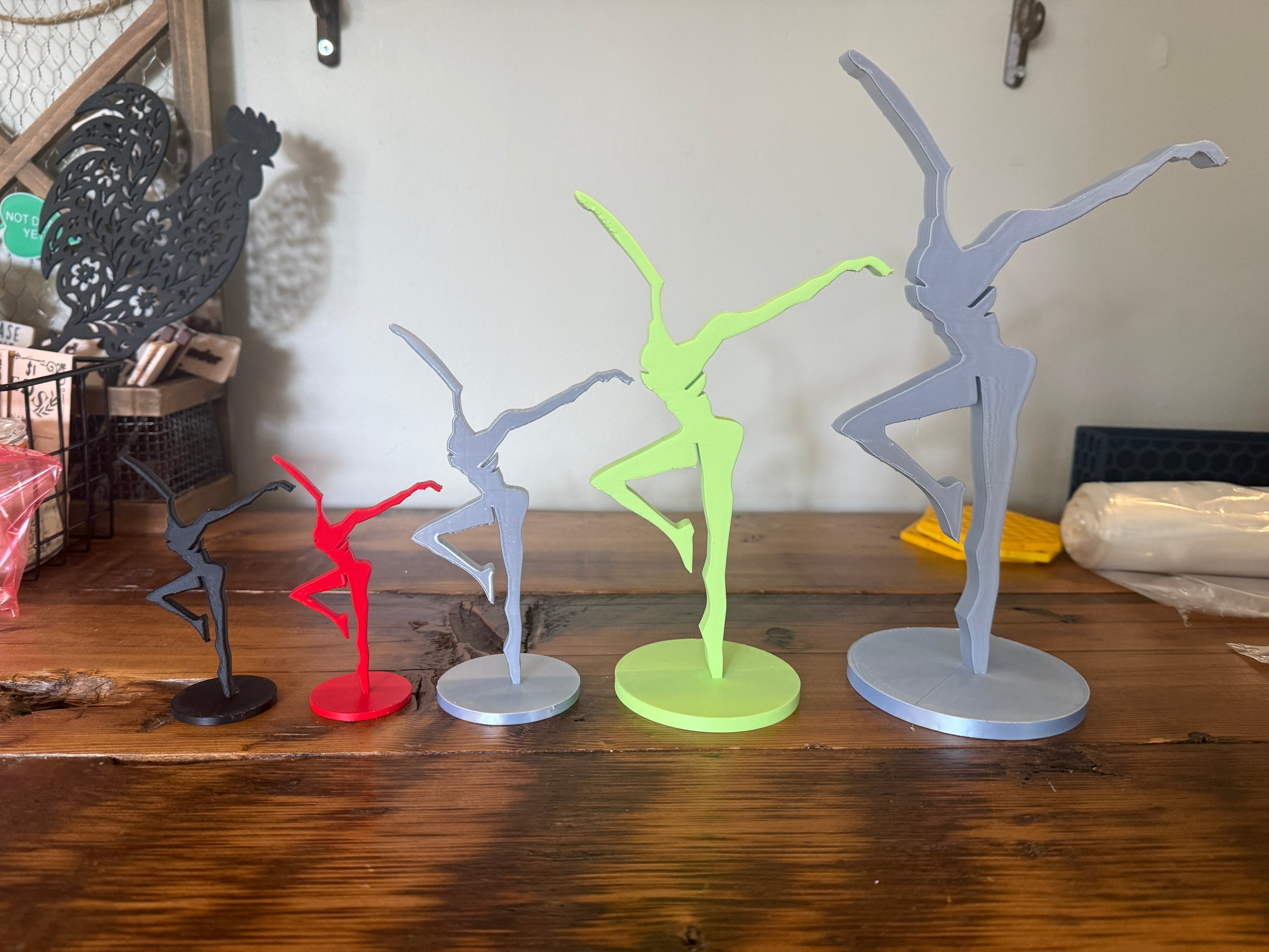 Firedancer Figure with Display Stand
