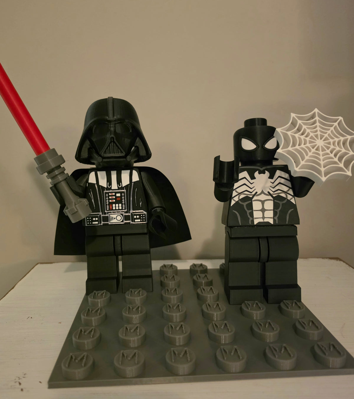 Custom 8-Inch Brick-Style Character Figure | Superheroes, Pop Stars & More