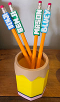 Pencil Labels | Name Pencil Toppers | Set of 3