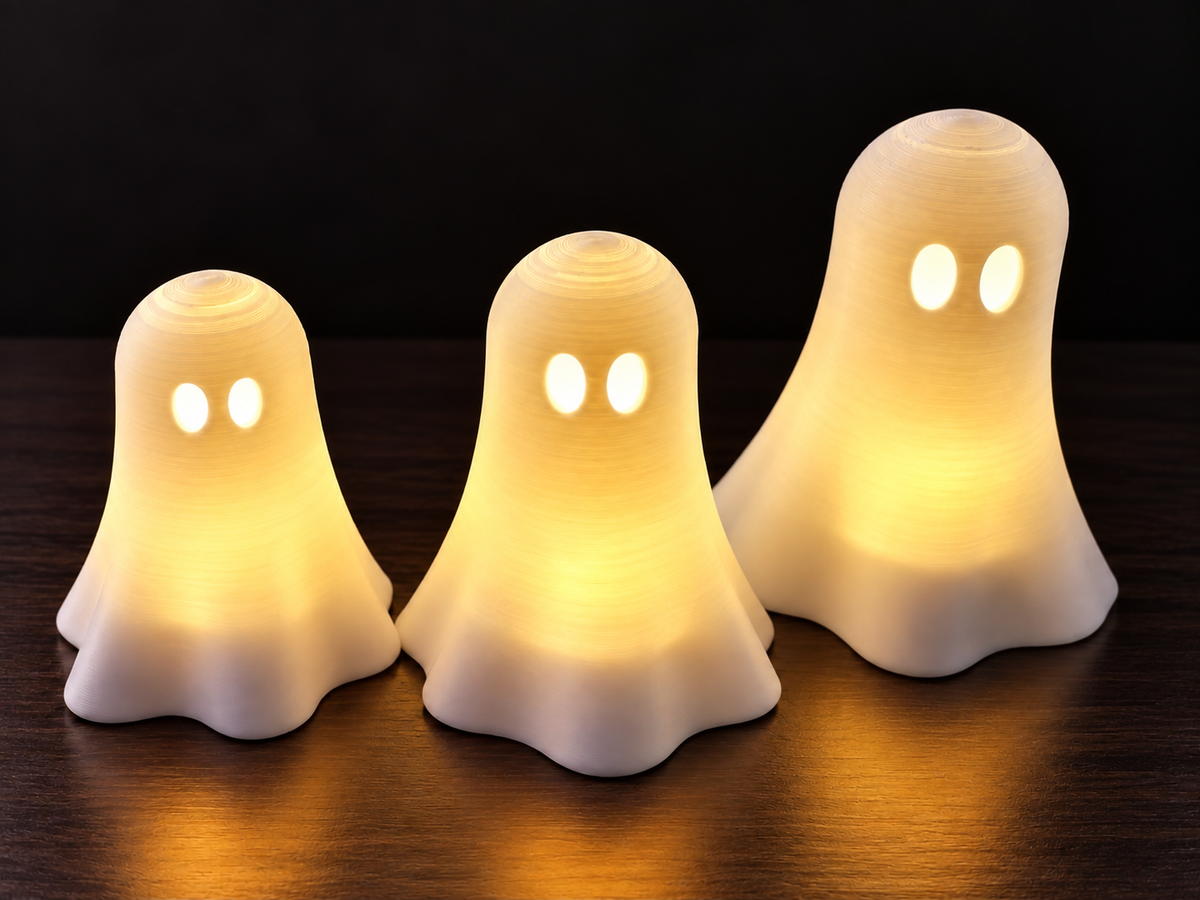 Halloween Tealight Decor | Ghosts, Lego, & More! | 3D Printed Spooky Decor