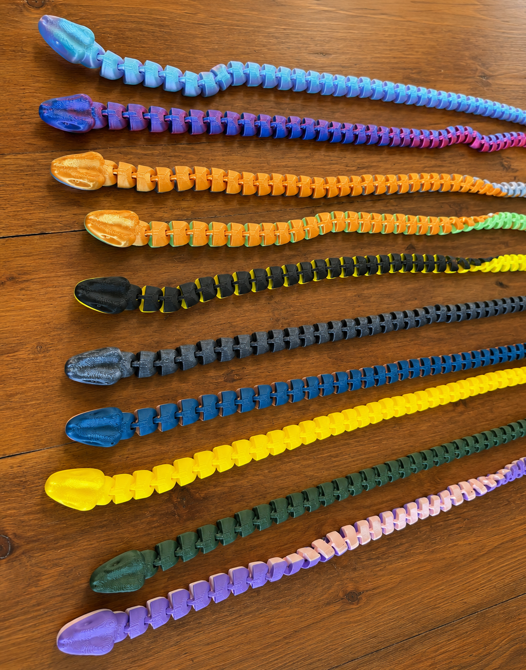 Giant Fidget Snake | 5ft long Sensory Toy | Custom Colors