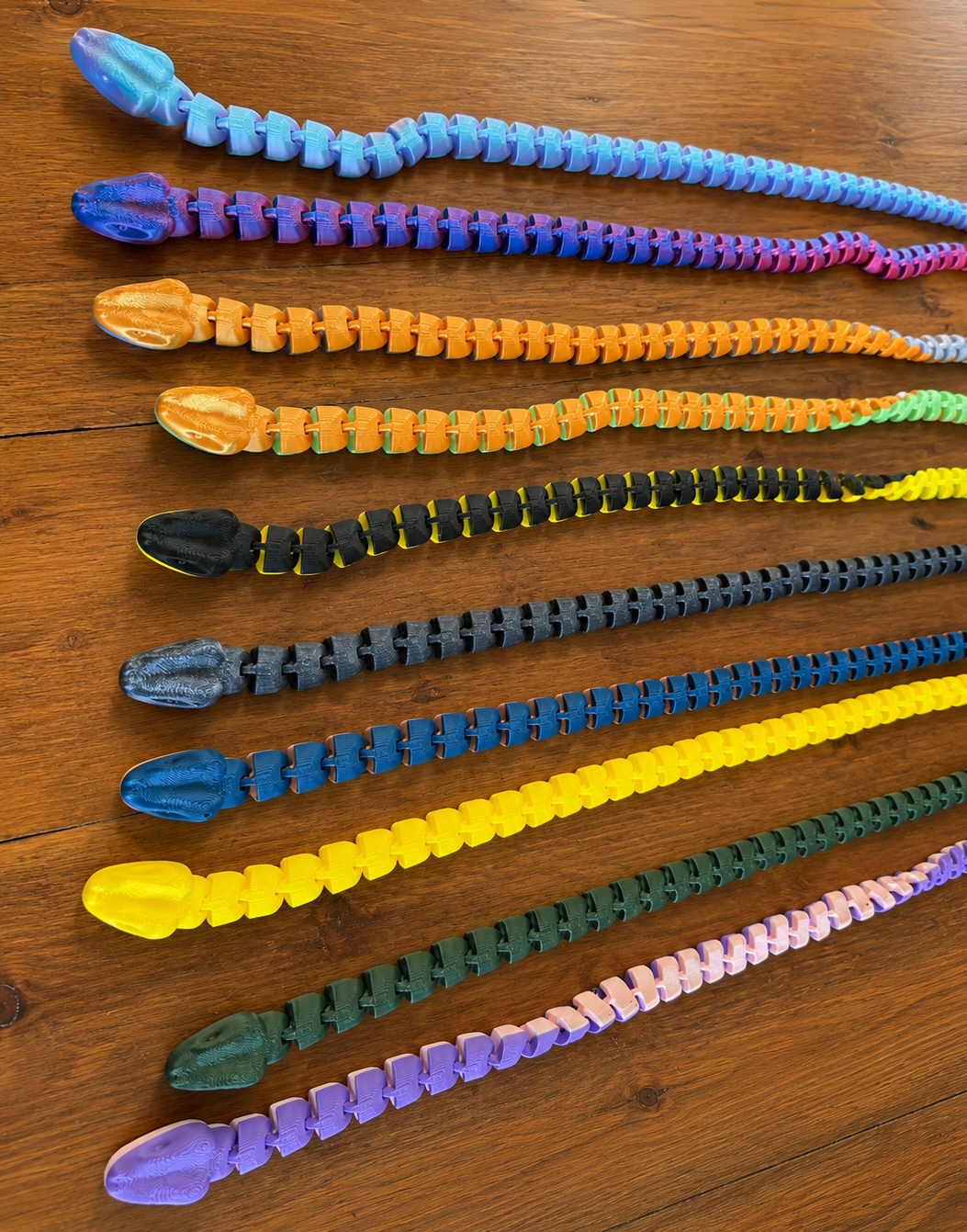 Giant Fidget Snake | 5ft long Sensory Toy | Custom Colors