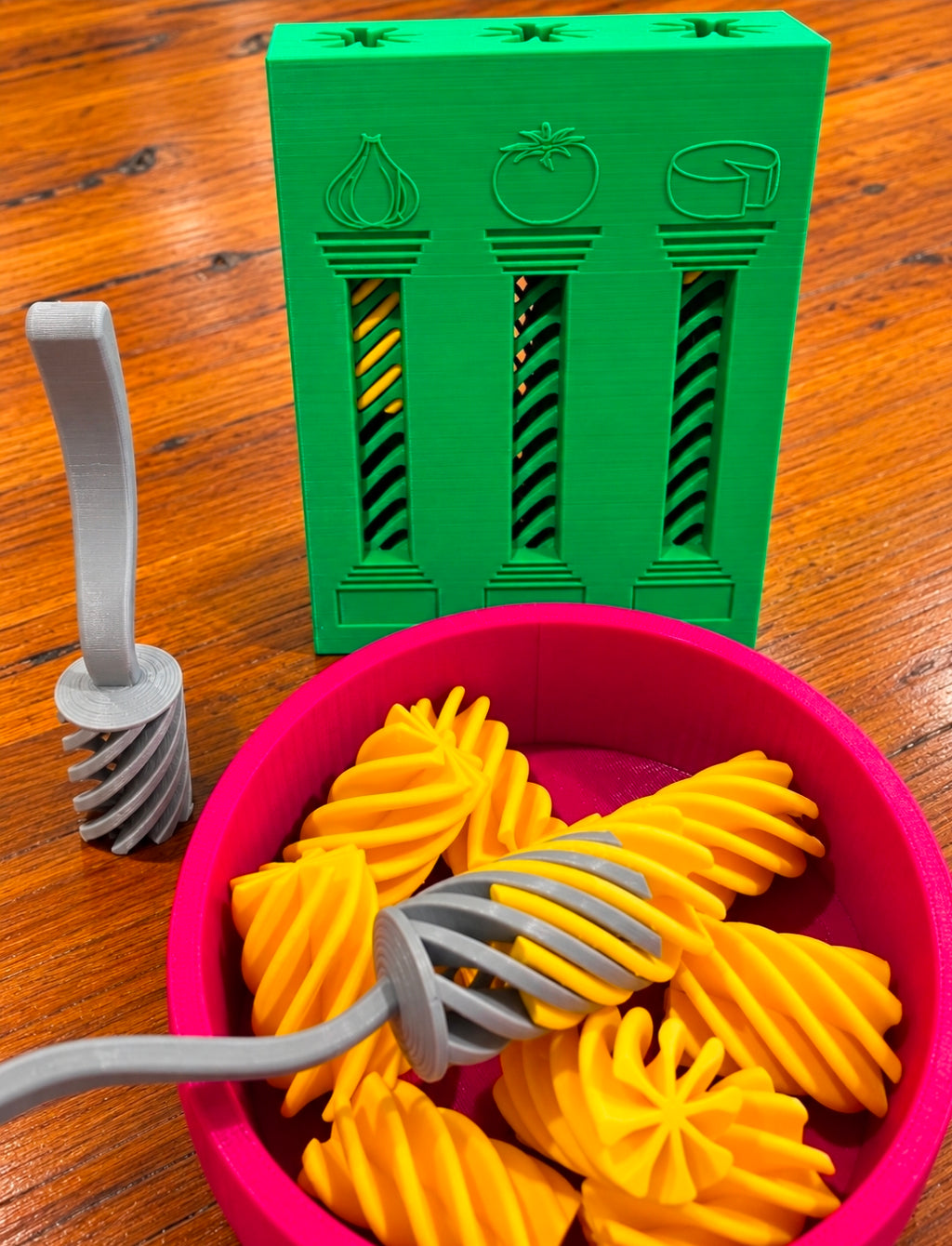 Fine Motor Pasta Play Set | Montessori-Inspired Counting & Learning Toy
