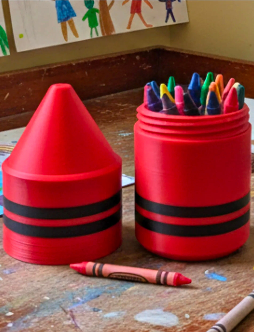 Crayon Holder | Hard Crayon Case