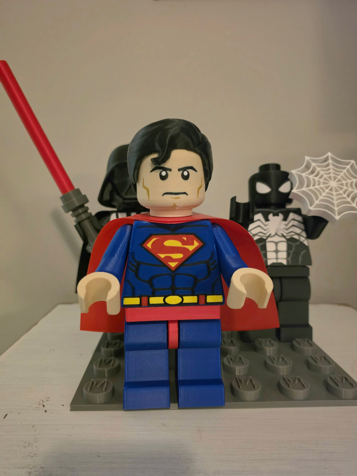 Custom 8-Inch Brick-Style Character Figure | Superheroes, Pop Stars & More