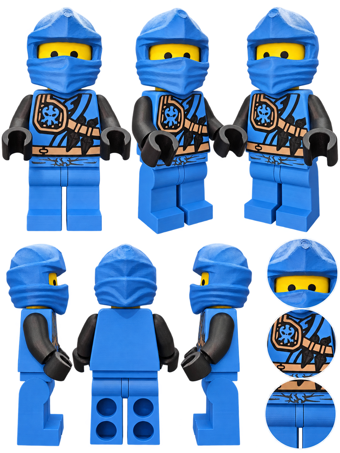 Custom 16-Inch Brick-Style Character Figure | Superheroes, Pop Stars & More