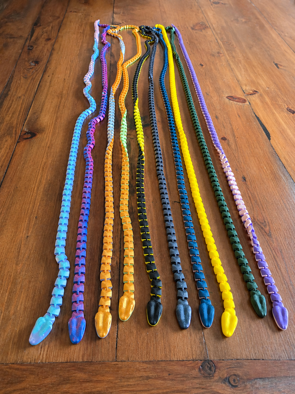Giant Fidget Snake | 5ft long Sensory Toy | Custom Colors