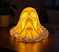 Ghostly Skull LED Tealight Cover | Spooky Halloween Decor