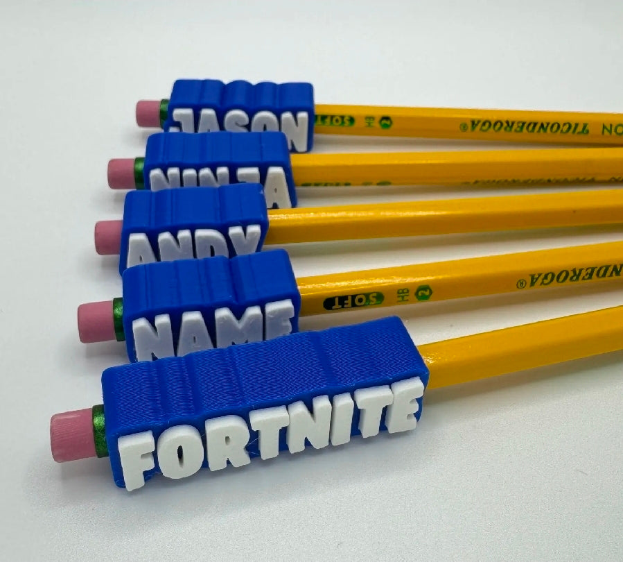 Pencil Labels | Name Pencil Toppers | Set of 3