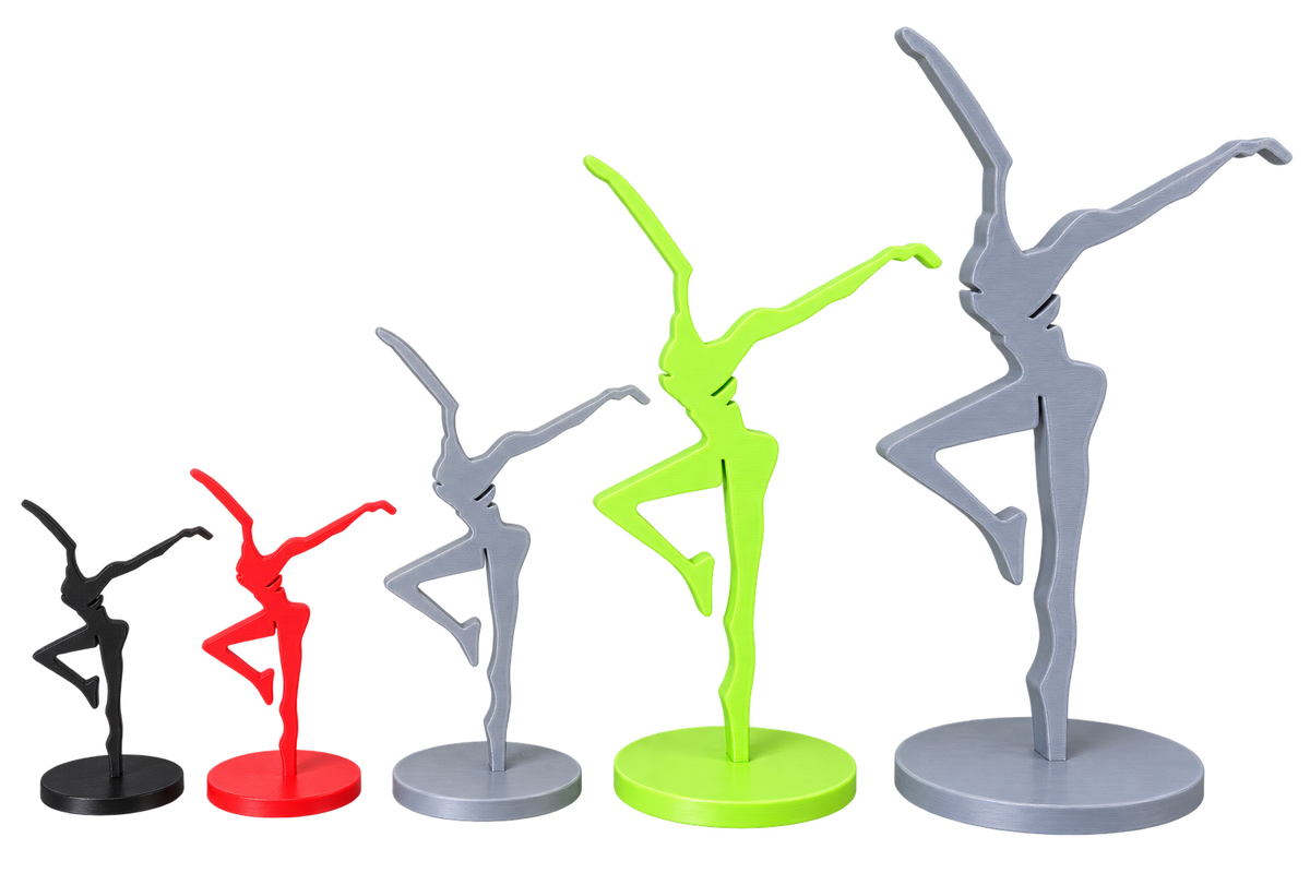 Firedancer Figure with Display Stand