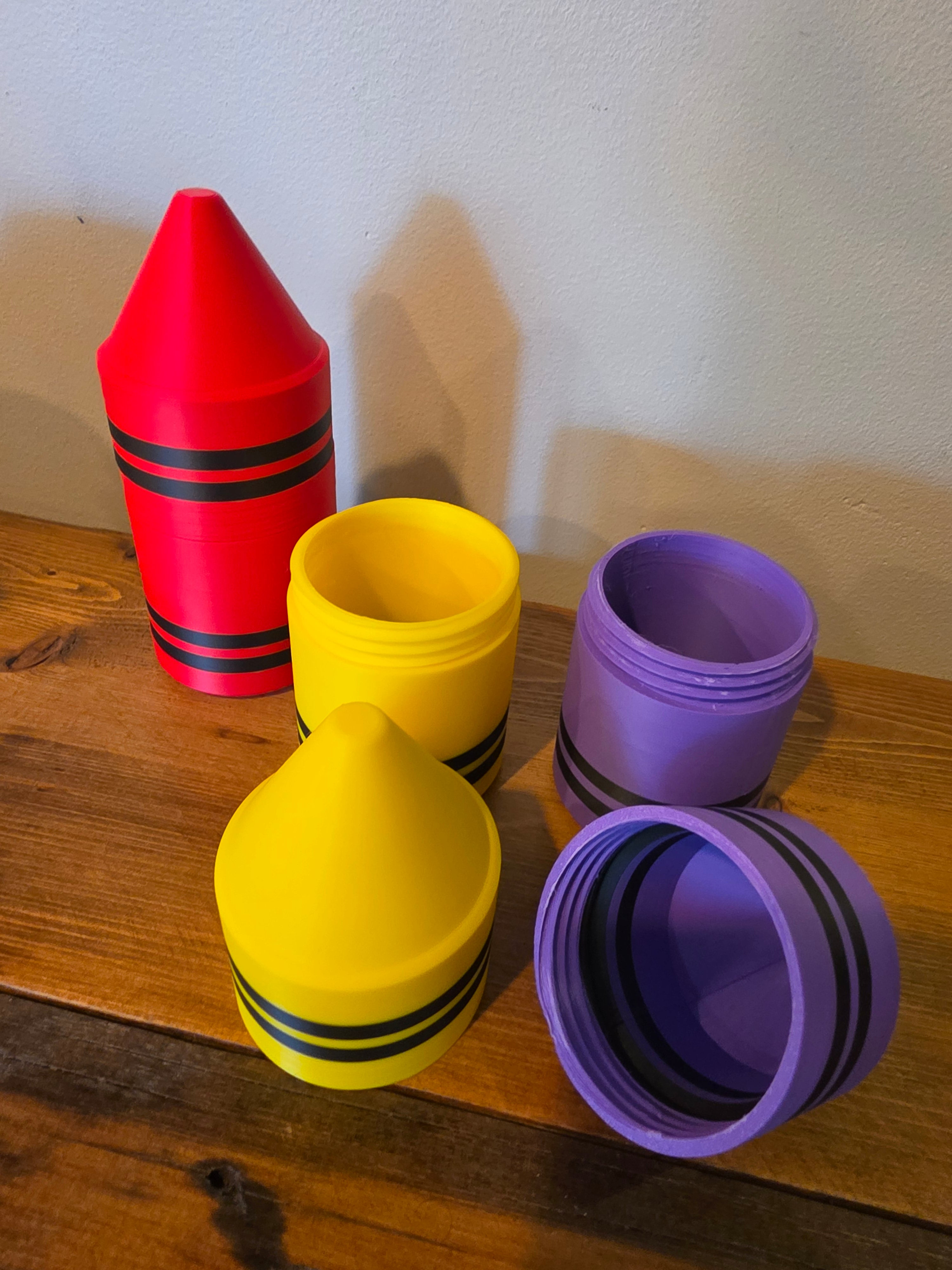 Crayon Holder | Hard Crayon Case